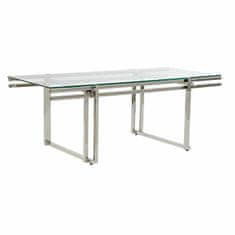 DKD Home Decor Sredinska miza DKD Home Decor Crystal Nerjaveče jeklo (120 x 60 x 45 cm)