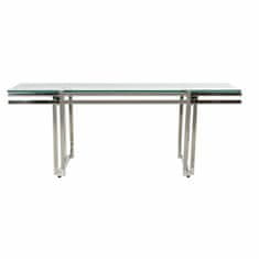 DKD Home Decor Sredinska miza DKD Home Decor Crystal Nerjaveče jeklo (120 x 60 x 45 cm)