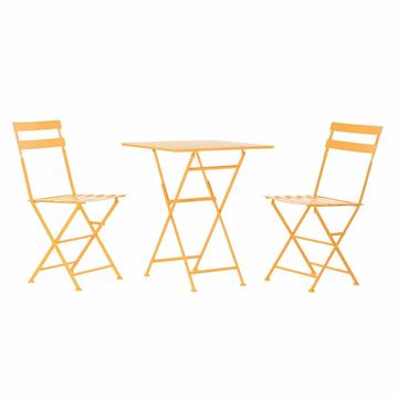DKD Home Decor Garnitura mize z 2 stoloma DKD Home Decor 87 cm 60 x 60 x 75 cm