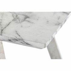 DKD Home Decor Jedilna miza DKD Home Decor Steel White 160 x 90 x 76 cm MDF Wood