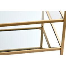 DKD Home Decor Sredinska mizica DKD Home Decor Golden 120 x 50 x 45 cm ogledalo kovina