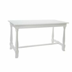 DKD Home Decor Jedilna miza DKD Home Decor Wood White (180 x 90 x 80 cm)