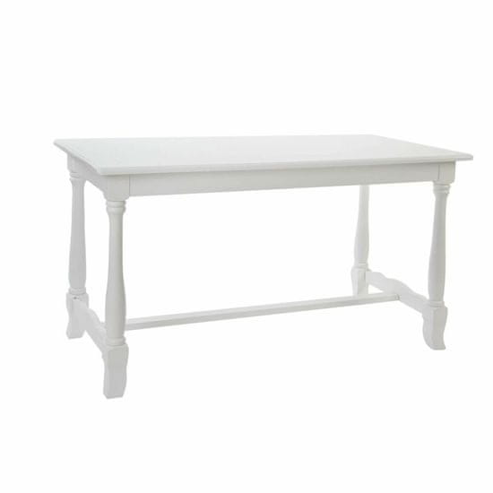 DKD Home Decor Jedilna miza DKD Home Decor Wood White (180 x 90 x 80 cm)