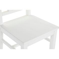 DKD Home Decor Jedilni stol DKD Home Decor 43 x 43 x 99,5 cm Bela