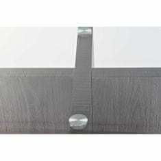 DKD Home Decor Jedilna miza DKD Home Decor Crystal Grey Metal Transparent 160 x 90 x 75 cm 30 x 40 cm MDF Wood