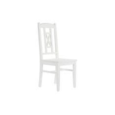 DKD Home Decor Jedilni stol DKD Home Decor 43 x 43 x 99,5 cm Bela