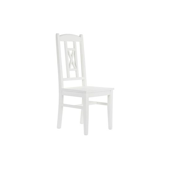DKD Home Decor Jedilni stol DKD Home Decor 43 x 43 x 99,5 cm Bela
