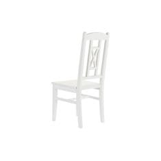 DKD Home Decor Jedilni stol DKD Home Decor 43 x 43 x 99,5 cm Bela