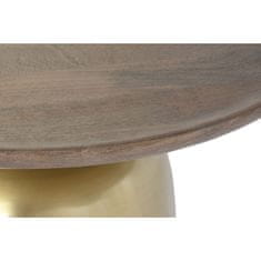 DKD Home Decor Sredinska miza DKD Home Decor Jeklo Mango les (80 x 80 x 38 cm)