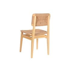 DKD Home Decor Jedilni stol DKD Home Decor Natural 42 x 41 x 80 cm 42 x 47 x 80 cm 42 x 50 x 81 cm