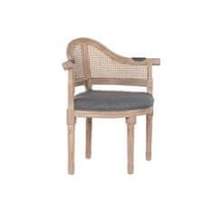 DKD Home Decor Jedilni stol DKD Home Decor Temno siva 67 x 51 x 85 cm 79 x 53 x 85 cm