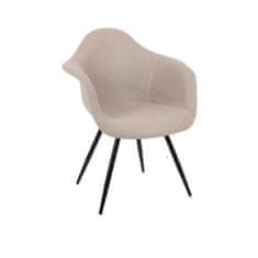 DKD Home Decor Jedilni stol DKD Home Decor Grey 63 x 52,5 x 82 cm 64 x 63 x 80 cm