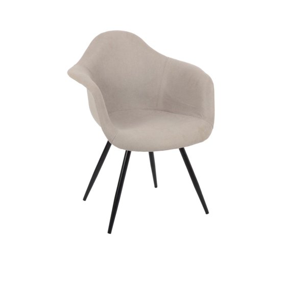 DKD Home Decor Jedilni stol DKD Home Decor Grey 63 x 52,5 x 82 cm 64 x 63 x 80 cm