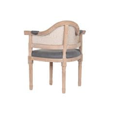 DKD Home Decor Jedilni stol DKD Home Decor Temno siva 67 x 51 x 85 cm 79 x 53 x 85 cm