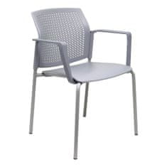 BigBuy Sprejemni stol Sege P&amp;C 4349PTGI40 Grey (4 sedeži)