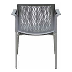 BigBuy Sprejemni stol Sege P&amp;C 4349PTGI40 Grey (4 sedeži)