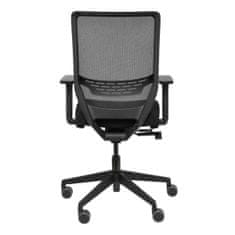 BigBuy Pisarniški stol To-Sync Work P&amp;C Black