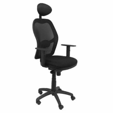 BigBuy Pisarniški stol z naslonom za glavo Jorquera P&amp;C ALI840C Black