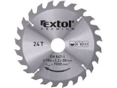 Extol Premium Žagin list z rezili SK, O 184x3,0x30mm, 24T