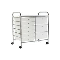 DKD Home Decor Komoda DKD Home Decor 63 x 39 x 65 cm Kovina Bela Plastika PVC