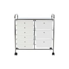 DKD Home Decor Komoda DKD Home Decor 63 x 39 x 65 cm Kovina Bela Plastika PVC