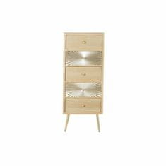 DKD Home Decor Komoda DKD Home Decor Večbarvna zlata naravna kovina jelka MDF les moderna 30 x 40 cm 45 x 38 x 117 cm