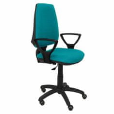 BigBuy Pisarniški stol Elche CP Bali P&amp;C BGOLFRP Turkizna