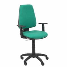 BigBuy Pisarniški stol Elche CP Bali P&amp;C I456B10 Smaragdno zelena