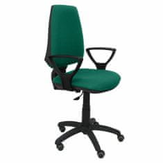 BigBuy Pisarniški stol Elche CP Bali P&amp;C BGOLFRP Smaragdno zelena