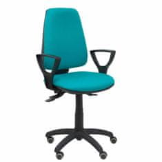 BigBuy Pisarniški stol Elche S bali P&amp;C BGOLFRP Turkizna