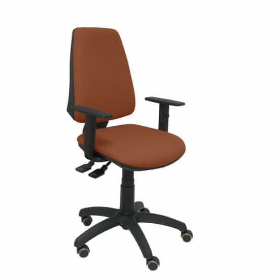BigBuy Pisarniški stol Elche S bali P&amp;C 63B10RP Brown