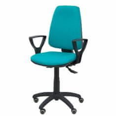 BigBuy Pisarniški stol Elche S bali P&amp;C BGOLFRP Turkizna