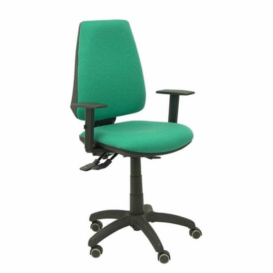 BigBuy Pisarniški stol Elche S bali P&amp;C 56B10RP Smaragdno zelena
