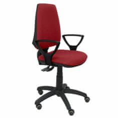 BigBuy Pisarniški stol Elche S bali P&amp;C BGOLFRP Red Maroon
