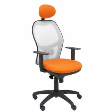 BigBuy Pisarniški stol z naslonom za glavo Jorquera P&amp;C ALI308C Orange