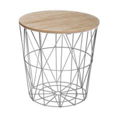 BigBuy Sredinska miza Atmosphera Kumi Metal (41 x 40 cm)