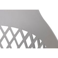 BigBuy Jedilni stol DKD Home Decor svetlo siva 57 x 57 x 80,5 cm