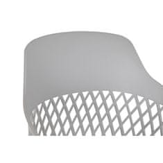 BigBuy Jedilni stol DKD Home Decor svetlo siva 57 x 57 x 80,5 cm