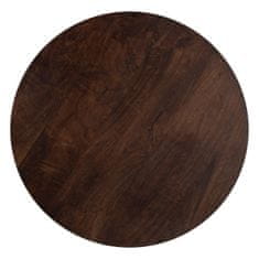 BigBuy Stranska mizica Rjava Mango les 45 x 45 x 52 cm