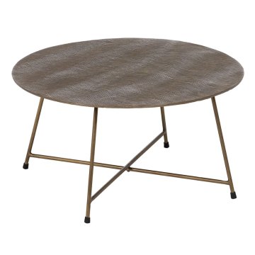 BigBuy Sredinska miza 60 x 60 x 31 cm Kovina
