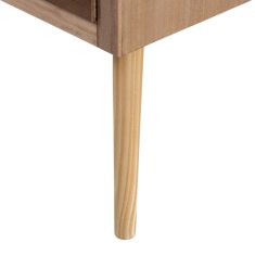 BigBuy Sredinska miza SASHA 110 x 50 x 43 cm Les