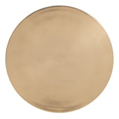 BigBuy Stranska mizica Zlata kovina Aluminij 41 x 41 x 52 cm