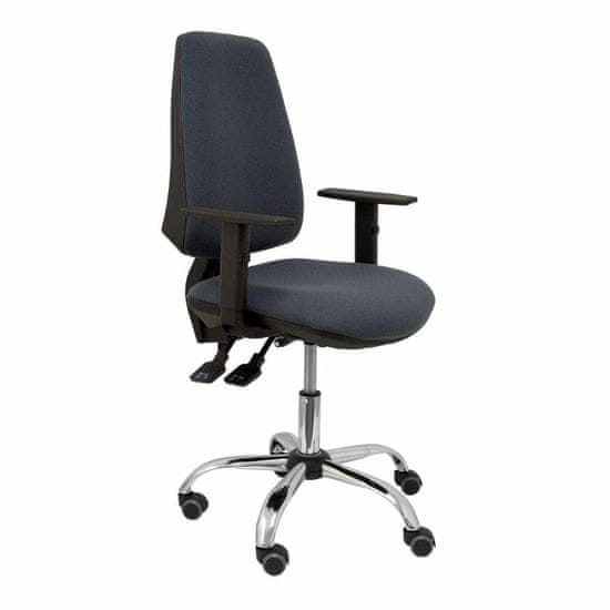 BigBuy Pisarniški stol Elche Sincro P&amp;C CRBFRIT Grey Temno siva