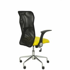 BigBuy Office Chair Minaya P&C 31SP100 Yellow