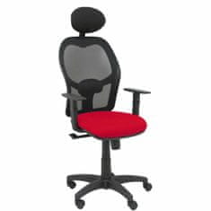 BigBuy Office Chair with Headrest Alocén P&C B10CRNC Red