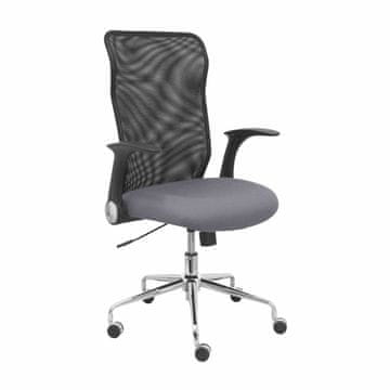 BigBuy Office Chair Minaya P&C BALI220 Grey