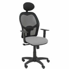 BigBuy Office Chair with Headrest Alocén P&C B10CRNC Light grey