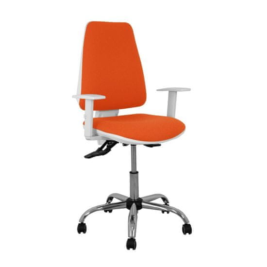 BigBuy Pisarniški stol Elche P&amp;C 5B5CRRP Temno oranžna