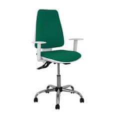 BigBuy Pisarniški stol Elche P&amp;C 6B5CRRP Temno zelena