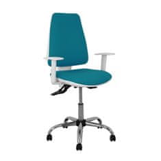 BigBuy Pisarniški stol Elche P&amp;C 9B5CRRP Turkizna zelena Zelena Zelena/modra